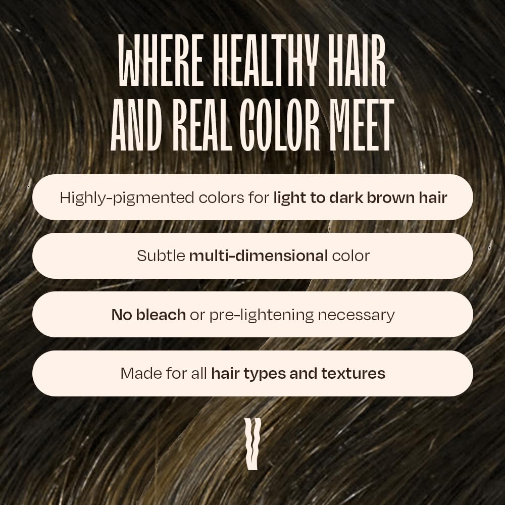 Overtone Color Depositing Semi-Permanent Hair Dye Conditioner - 8 oz For Natural & Color-Treated Hair, Moisturizing Shea Butter & Coconut Oil - Vegan & Cruelty-Free, Espresso Brown - Image 7