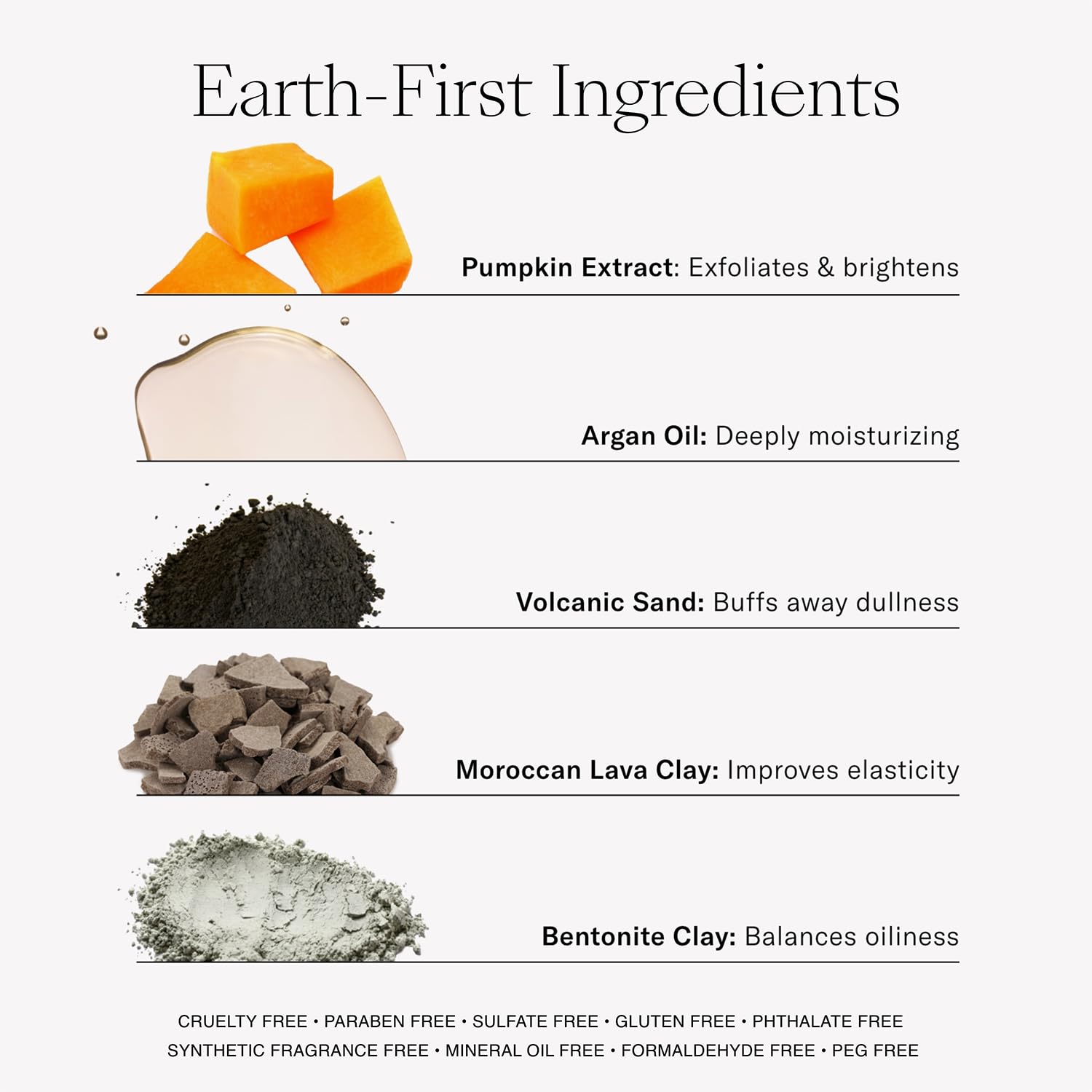 Josie Maran Pumpkin Enzyme Plumping Exfoliating Face Mask - Smooth & Plump Skin in 5 Minutes with Argan Oil, Pumpkin Extract & Bentonite Clay for Oily Skin Control (2 oz / 56 g) - Image 3