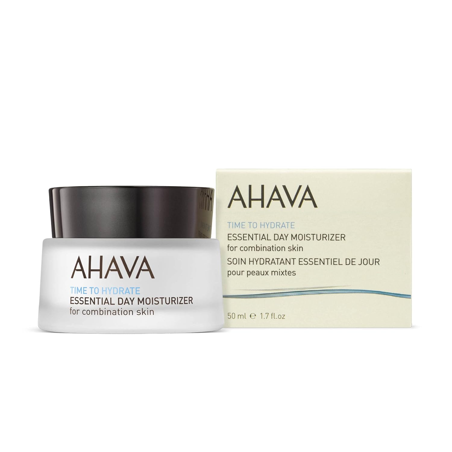 AHAVA Essential Day Moisturizer - Essential Daily Hydrating Facial & Neck Cream, Anti-Aging & Smoothing Effect, Enriched with Osmoter, Aloe Vera, Allantoin & Vitamin E - Image 2