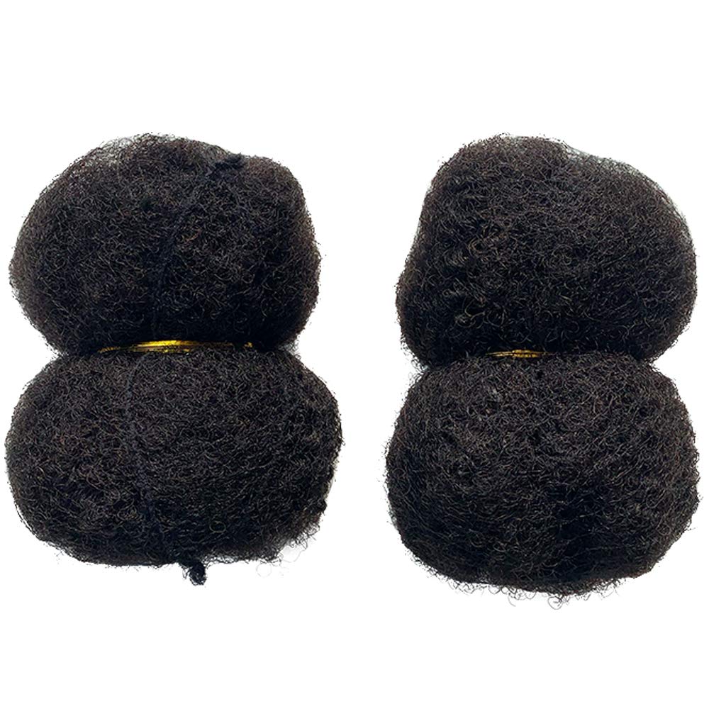 New 4 Bundles 8 Inch Tight Afro Kinky Human Hair for Dreadlocks Natural Black Soft Texture - Image 2