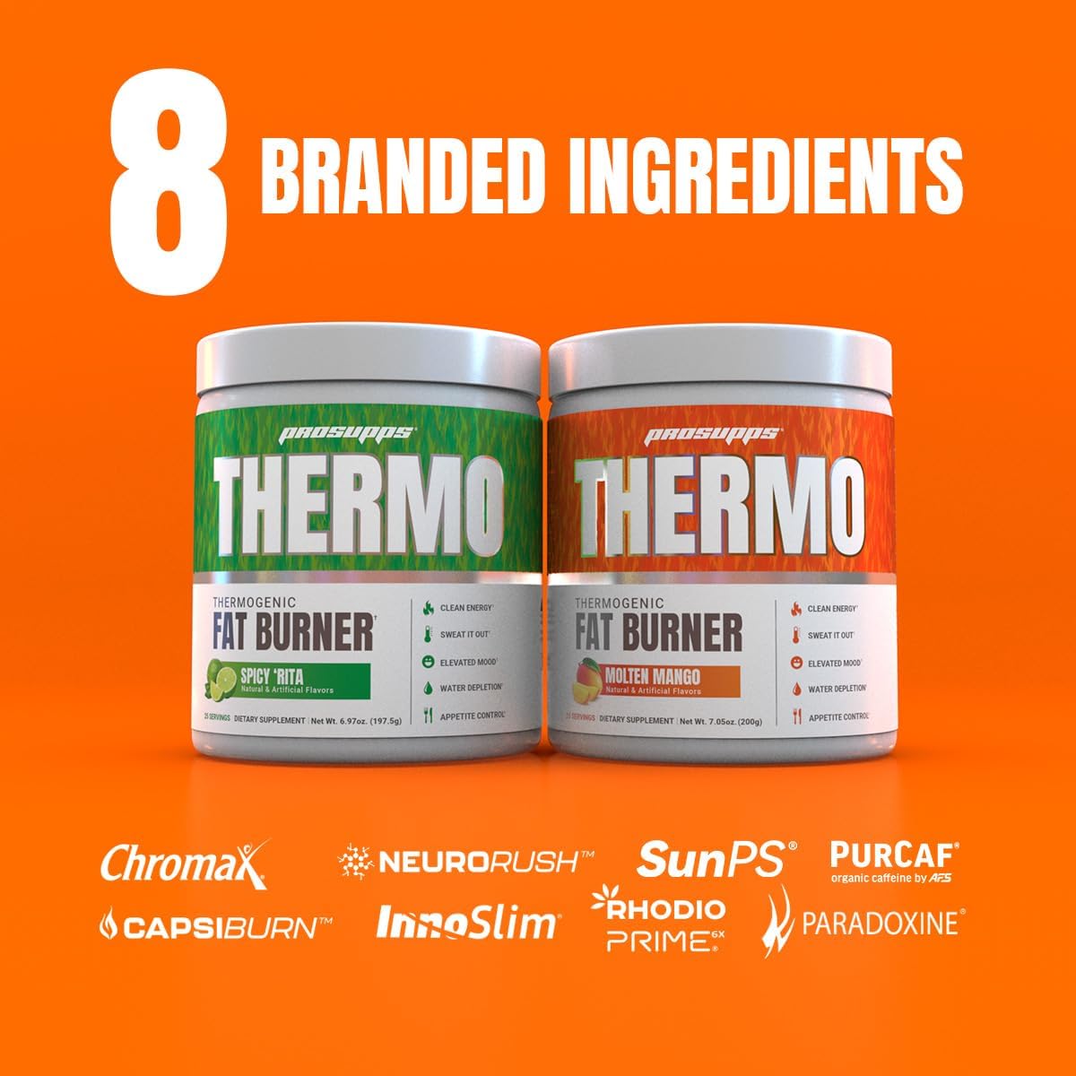 PROSUPPS Molten Mango Thermogenic Fat Burner Powder for Weight Loss, 25 Servings - Image 9