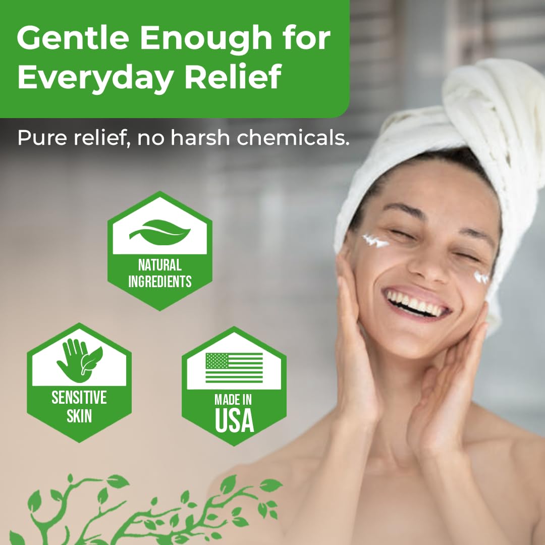 Wild Naturals Eczema & Psoriasis Cream for Dry, Itchy Skin โ Eczema Relief for Adults & Kids โ Moisturizing Psoriasis Cream with Manuka Honey - Image 6