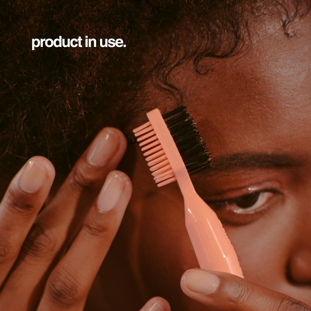 Charcoal 3-in-1 Hair Brush Edge Styler for Taming Flyaways and Brows - Image 7