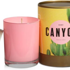 Canyon Scented Candle for Home (11 oz) – 100% Pure Soy Candle – 80-Hour Long-Lasting, Clean Burn Time – All Natural, Vegan, Non-GMO