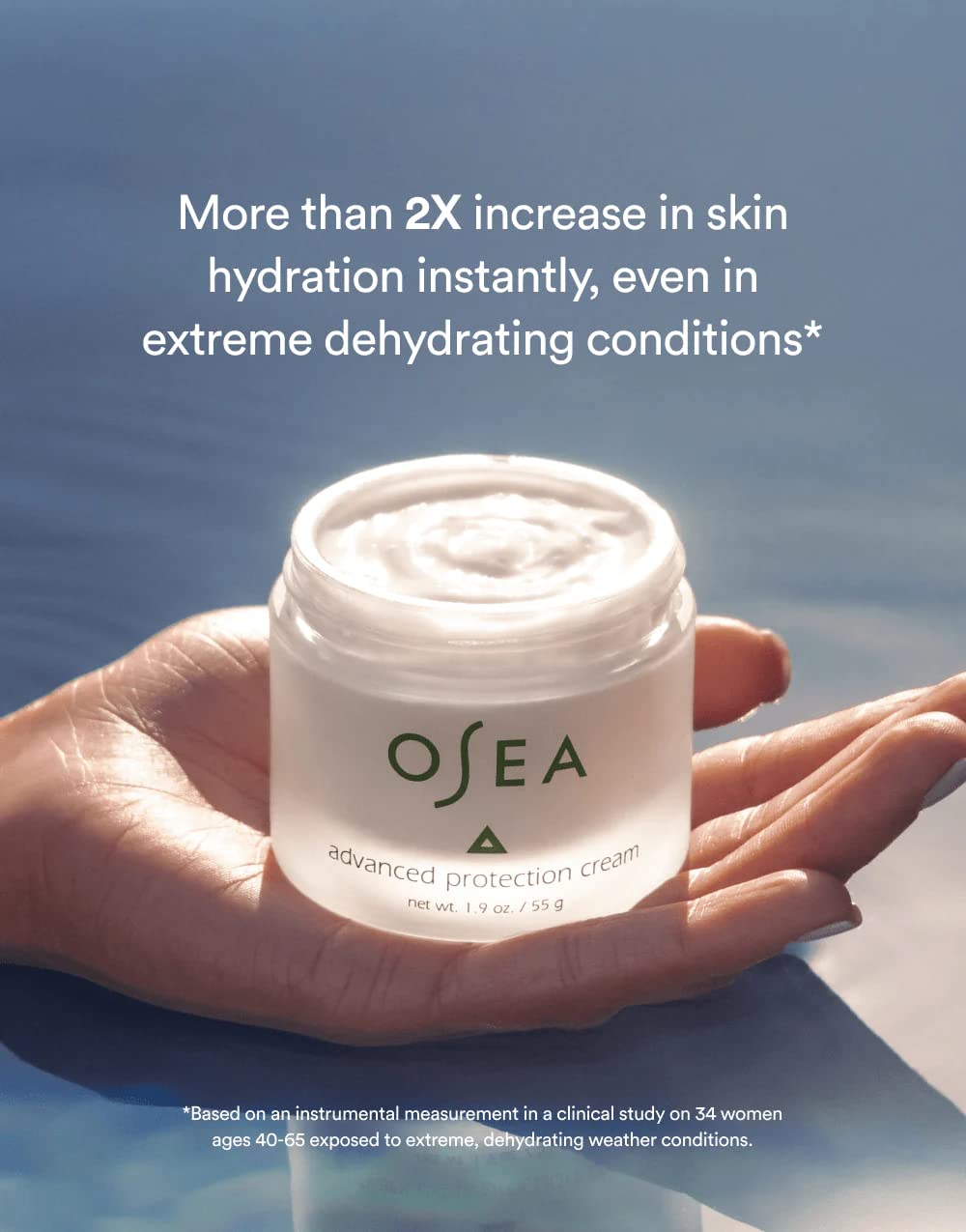 OSEA Advanced Protection Face Cream 1oz - Hydrating Face Moisturizer - Clean Beauty with Naturally Derived Bio-Retinol - Vegan & Cruelty-Free - Face Cream for Dry Skin - Seaweed Skincare - Image 6
