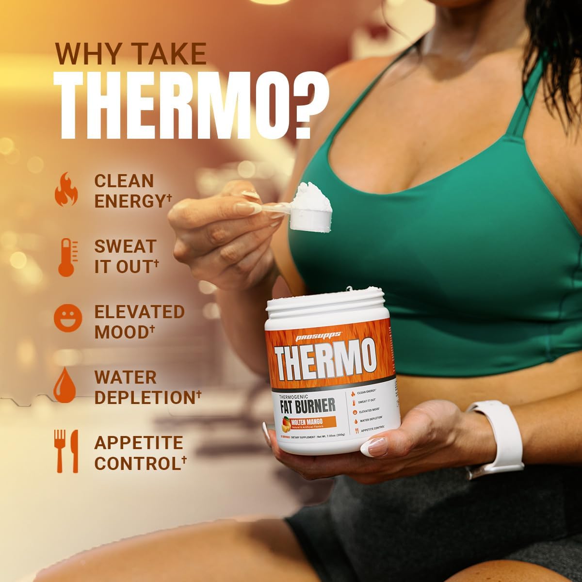 PROSUPPS Molten Mango Thermogenic Fat Burner Powder for Weight Loss, 25 Servings - Image 3