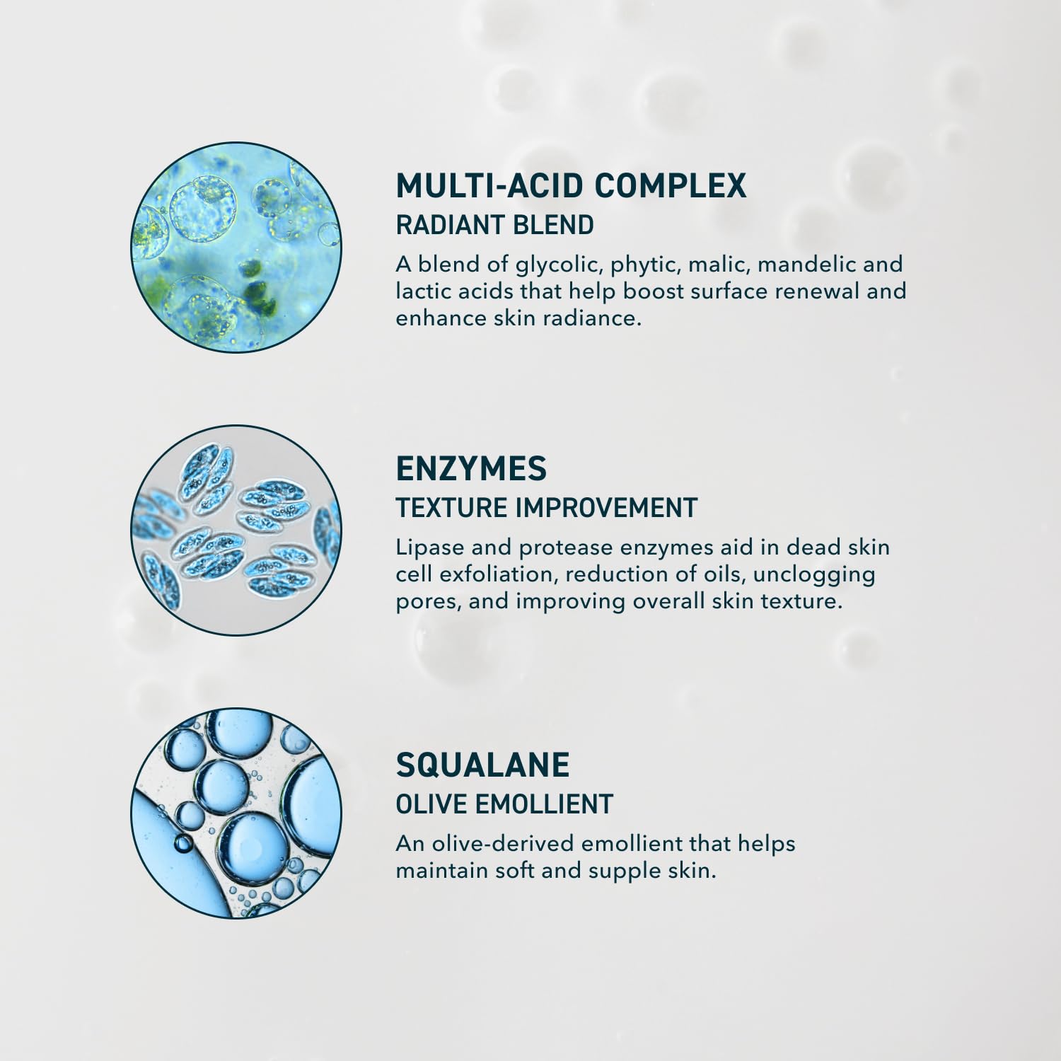 Skin Multi-Acid Milk Peel, Professional Exfoliating Solution. 15% Glycolic Acid Face Peel with Lactic Acid and Enzymes. Hydrating Chemical Exfoliant. Clinical Strength Formula, 7.6oz Bottle. - Image 3