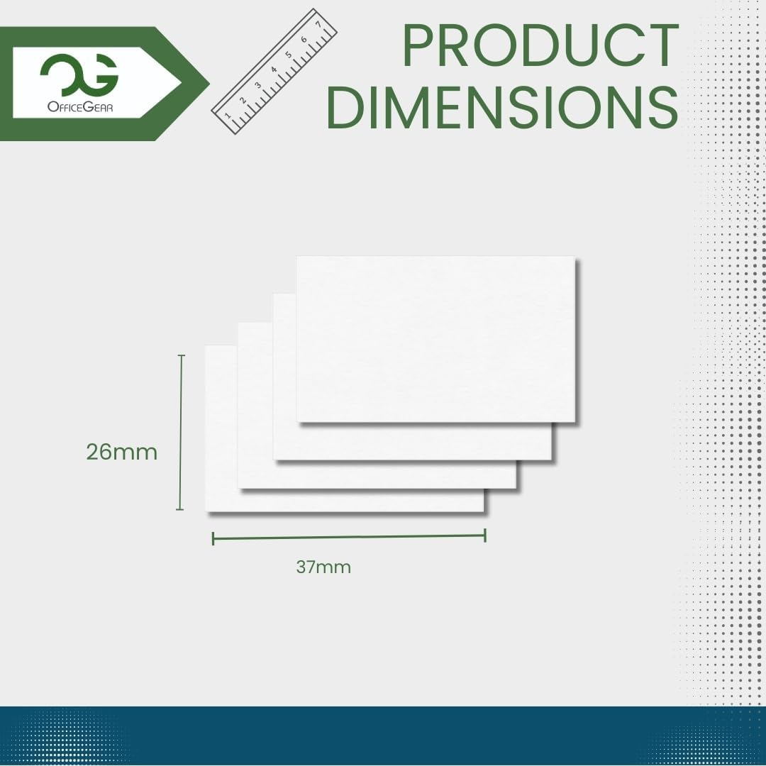 Printable A4 Card Micro Perforated Non-Adhesive Shelf Edge Barcode Price Ticket Labels 1600 Pack 37x26mm - Image 4