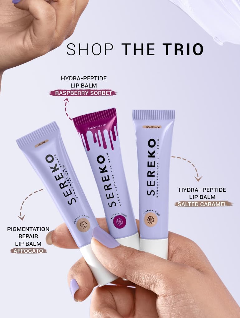 Sereko Pigmentation Repair Lip Balm for Dark Lips With Kojic Acid, Vitamin C & Mango Seed Butter | 24H Hydration, Lock Moisture | For Women & Men | Affogato - 8gm 0.27fl oz - Image 7