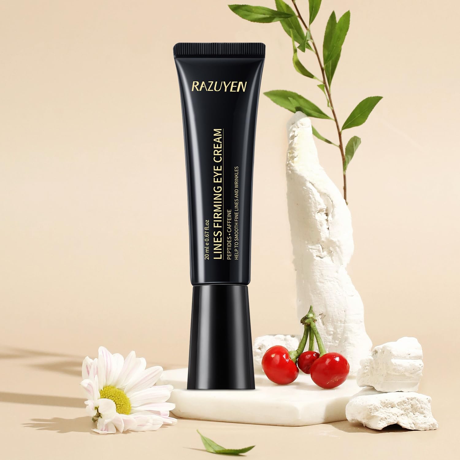 Under Eye Cream For Dark Circles, Puffiness and Wrinkles, Hyaluronic Acid + Peptide + Caffeine Eye Cream Anti Aging, Hydrating Eye Care, 20ml/0.67 fl oz - Image 7