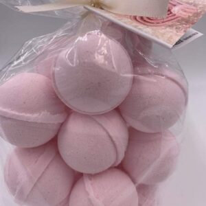 SpaPure Pink Sugar Bath Bomb - 14 Bath fizzies with Shea Butter, Ultra Moisturizing (12 Oz) ...Great for Dry Skin (Pink Sugar FBA)