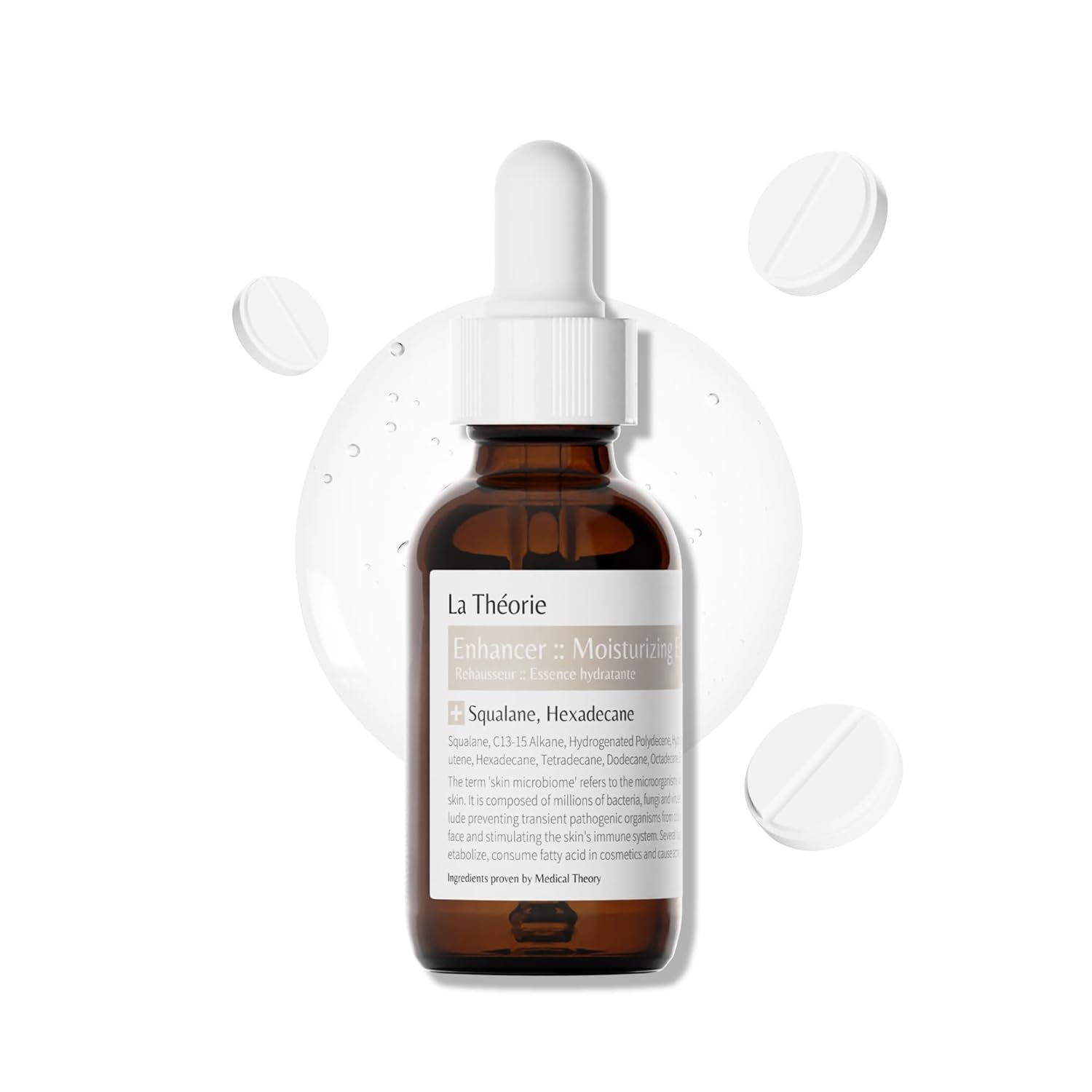 La Theorie Moisturizing(oil) Essence for troubled skin with fungal and small bumps (Fatty acid free, 1.01 Fl Oz)