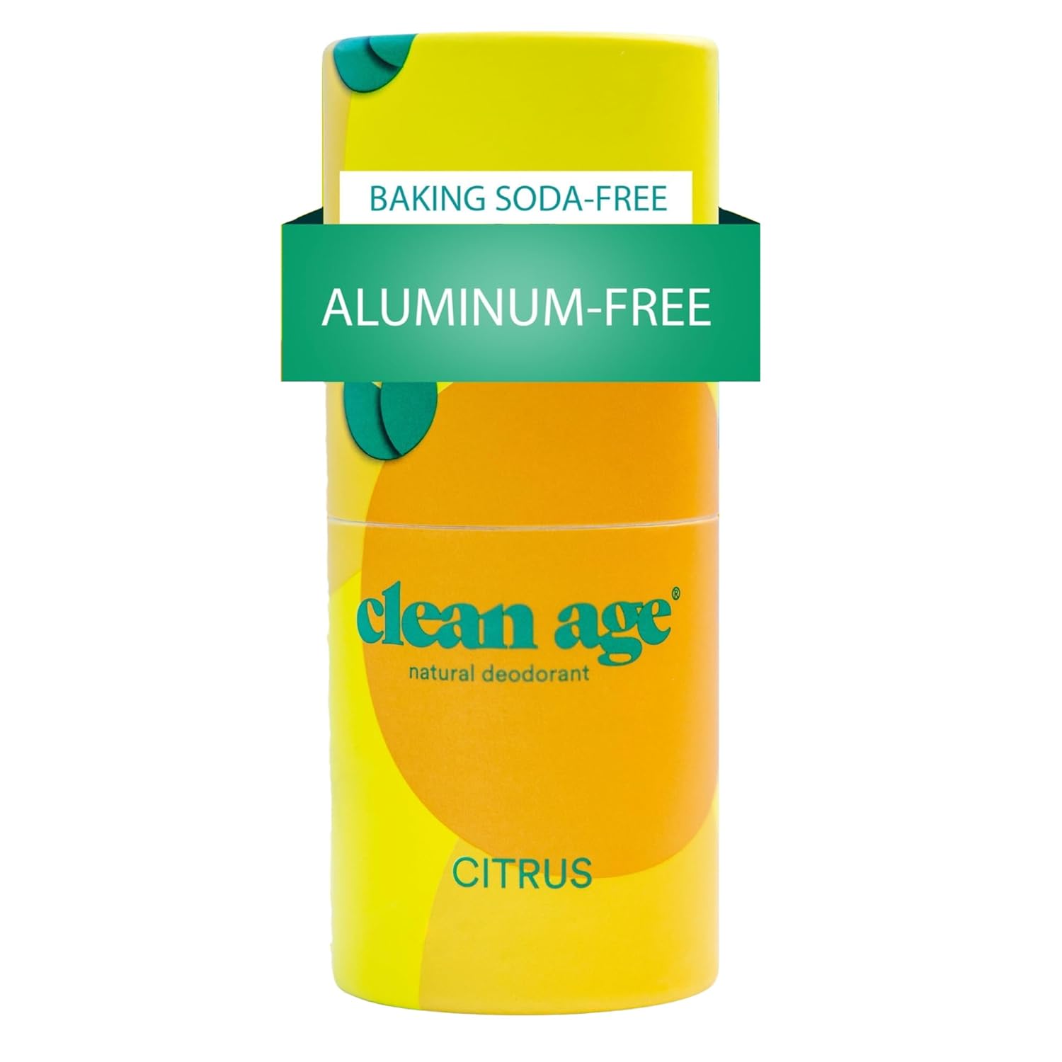 Aluminum Free Deodorant for Kids and Teens - 2 oz stick (Pack of 1) - Citrus - Teen Deodorant for Girls and Boys - Paraben Free Deodorant - Made with all natural deodorant ingredients