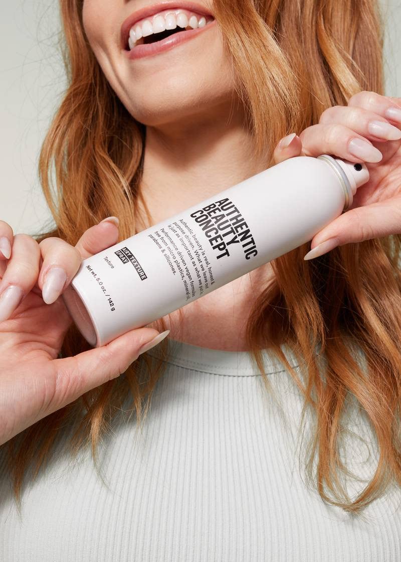 Authentic Beauty Concept Airy Texture Spray | Dry Texturizing Volume Spray | Instant Lift & Effortless Volume | All Hair Types | Heat Protection | Vegan & Cruelty-free | Silicone-free | 5 oz. - Image 5