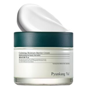 Pyunkang Yul [PKY Calming Moisture Barrier Cream Instantly Soothes Sensitive Skin, Hyaluronic Acid & Ceramide for Hydration, Vegan, Korean Skincare (3.38 Fl. Oz, 100ml)