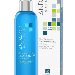 Andalou Naturals Cleansing Gel, Citrus Kombucha, 6 Fl Oz