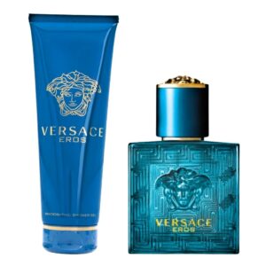 Versace Eros Men's Gift Set, 1 oz EDT and 3.4 oz Shower Gel, 2 Piece