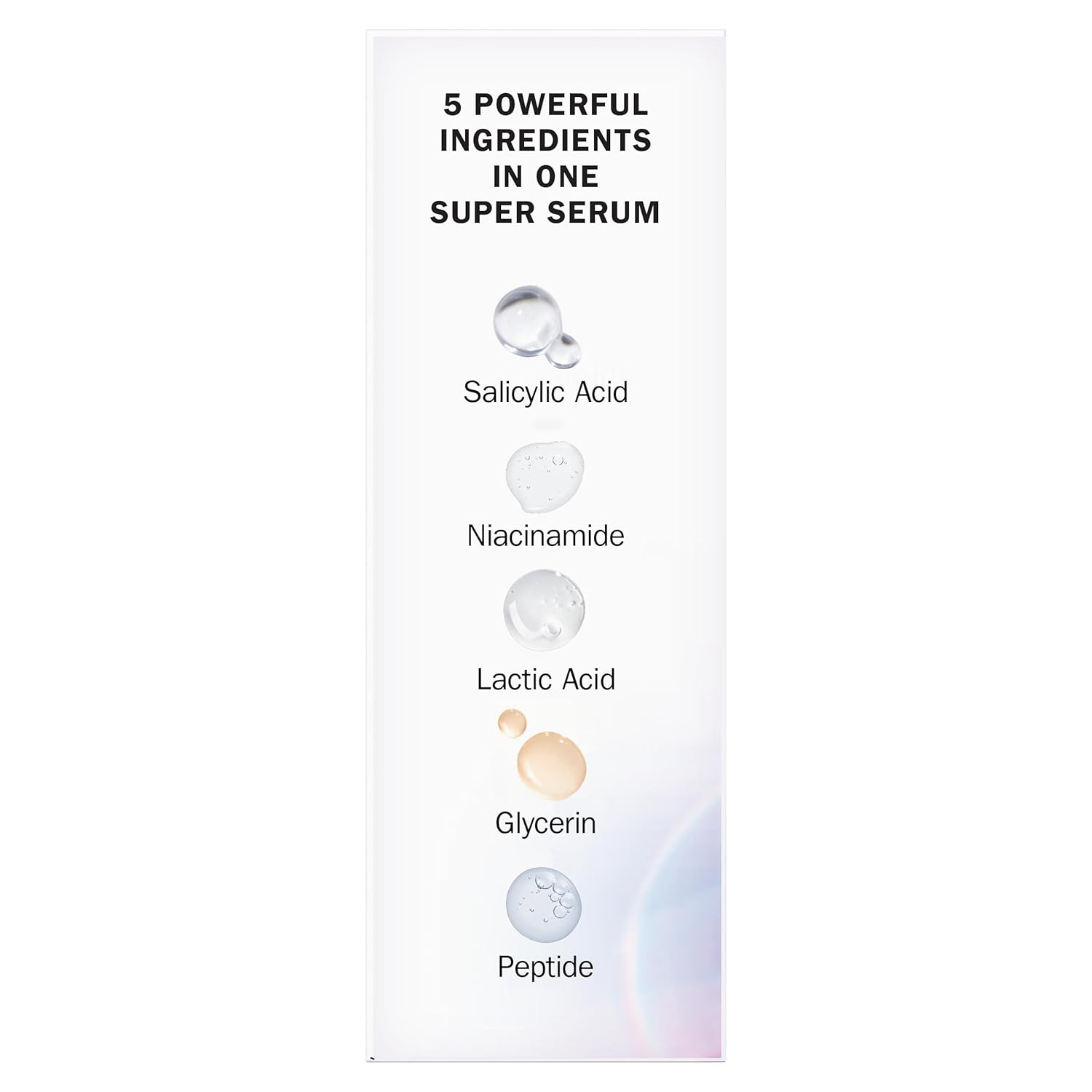 Olay Super Serum Night Repair, Fragrance-Free - Niacinamide, Peptide, Salicylic & Lactic Acid, Glycerin β- 5-in-1 Skin Care Benefits - Hydrating, Evens Tone, Reduces Dark Spots, Anti-Aging, 1.0 Oz - Image 13