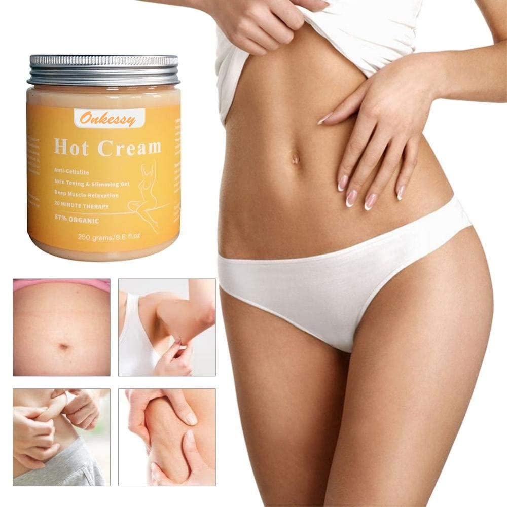 Hot Cream Cellulite and Fat Burner Body Slimming Cream for Belly Fat Burner Body Shape Anti Cellulite Body Wrap Lotion for Weight Loss Crema quemadora de grasa Abdominal - Image 3