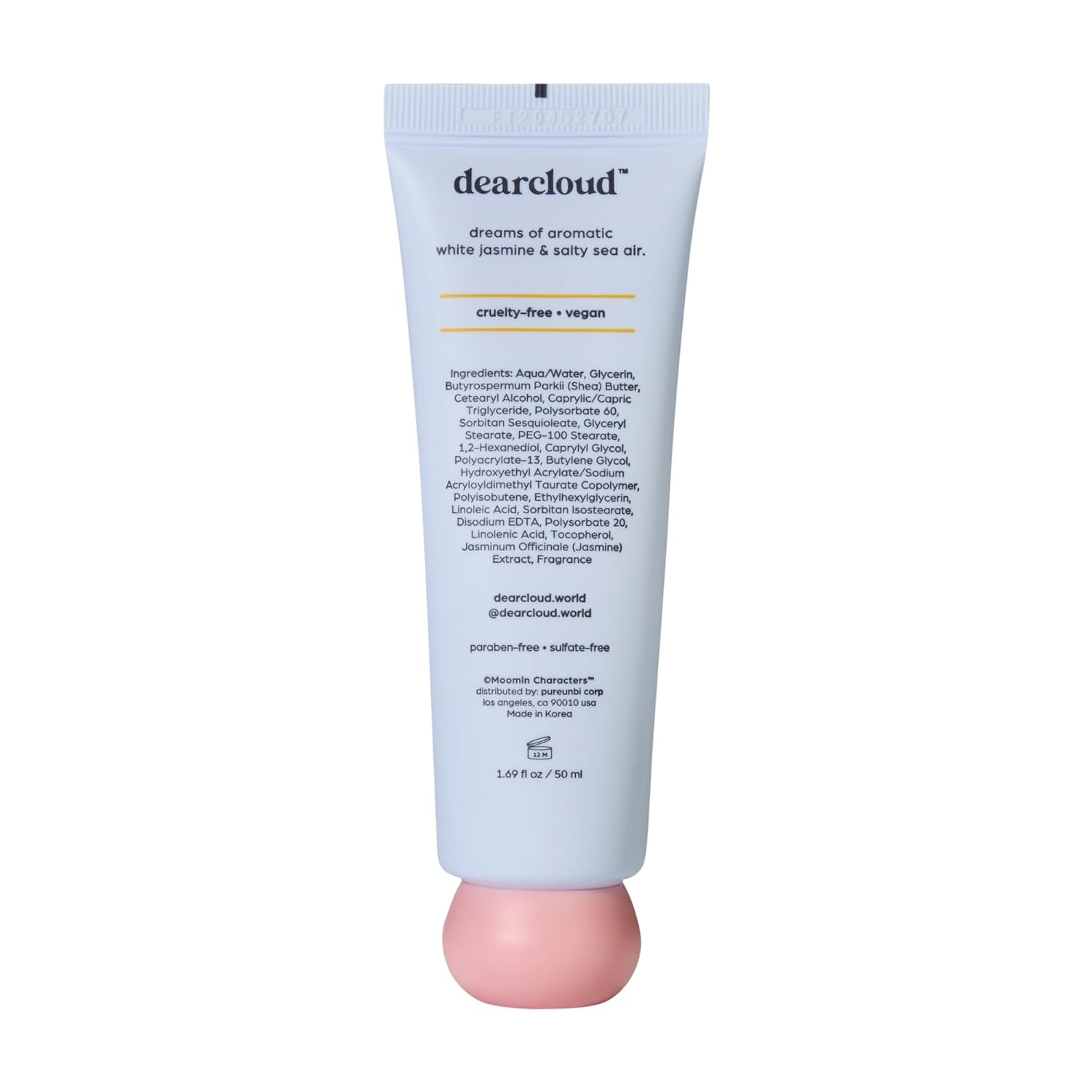 x Moomin' Rescue Butter Hand Cream - Ultra Repair for Dry, Cracked Hands, Shea Butter, Vitamin E, and Vitamin F (White Jasmine & Sea Salt) - Image 2
