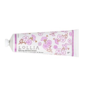LOLLIA Handcreme, 4 oz – Scented Hand Cream for Women, Moisturizing Hand Lotion for Dry Hands, Shea Butter & Cocoa Butter, Quick Absorbing Lotion