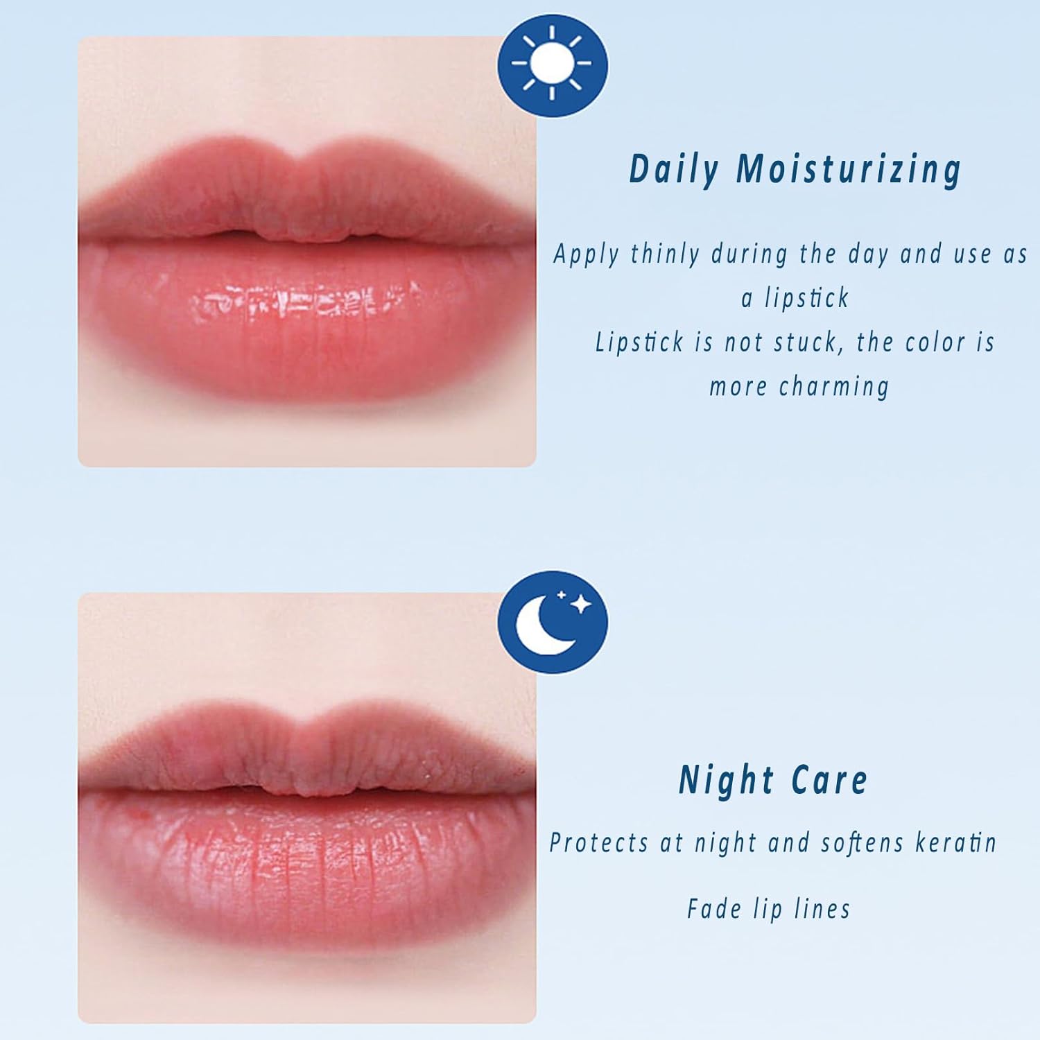 2 Pack Hyaluronic Acid Lip Balm for Hydrated, Soft, and Smooth Lips - Image 4
