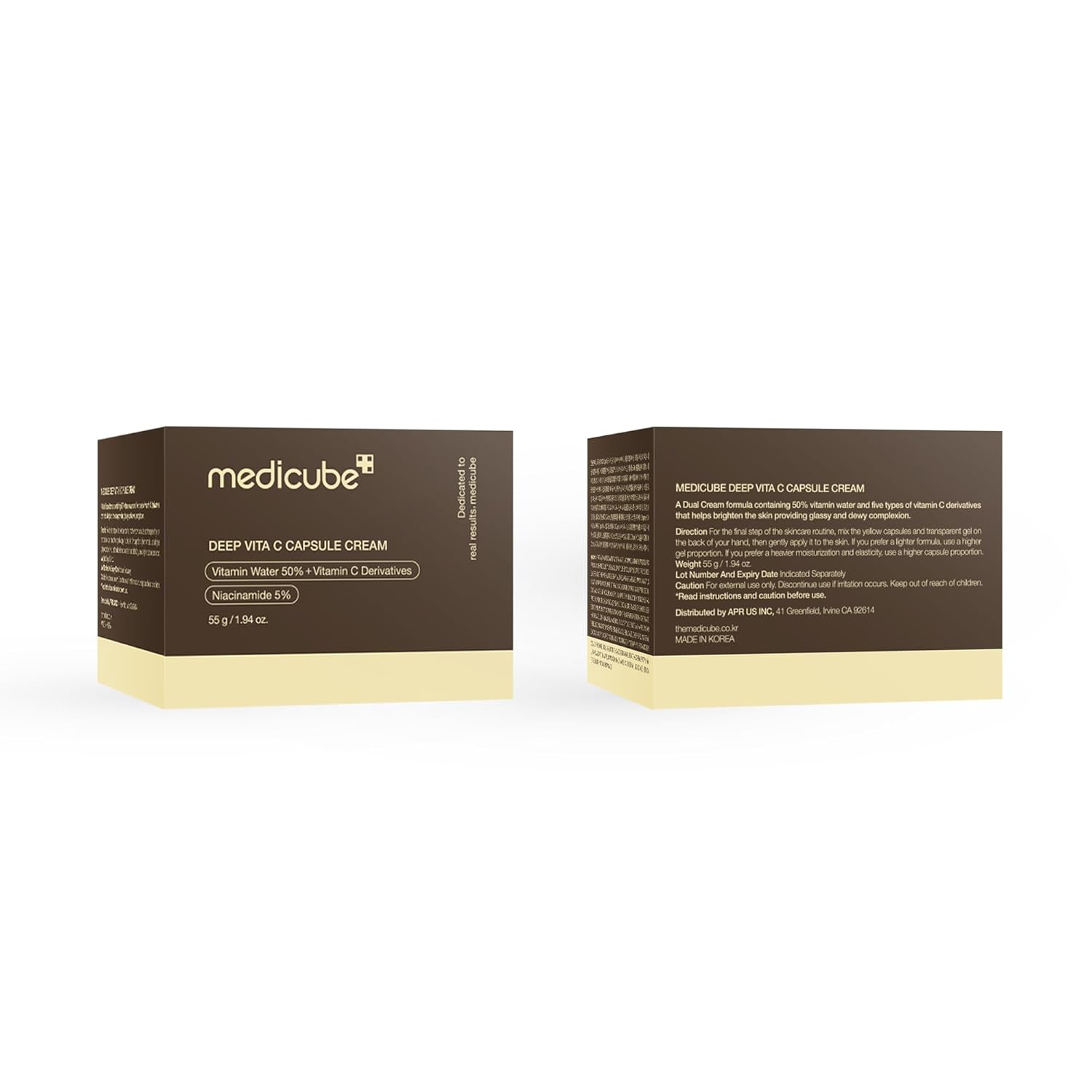 medicube Deep Vitamin C Golden Capsule Face Moisturizer - Liposome Capsules For Wrinkles, Skin Radiance - Transparent Gel for Glow Hydration - Korean Skin Care 1.94 oz - Image 7