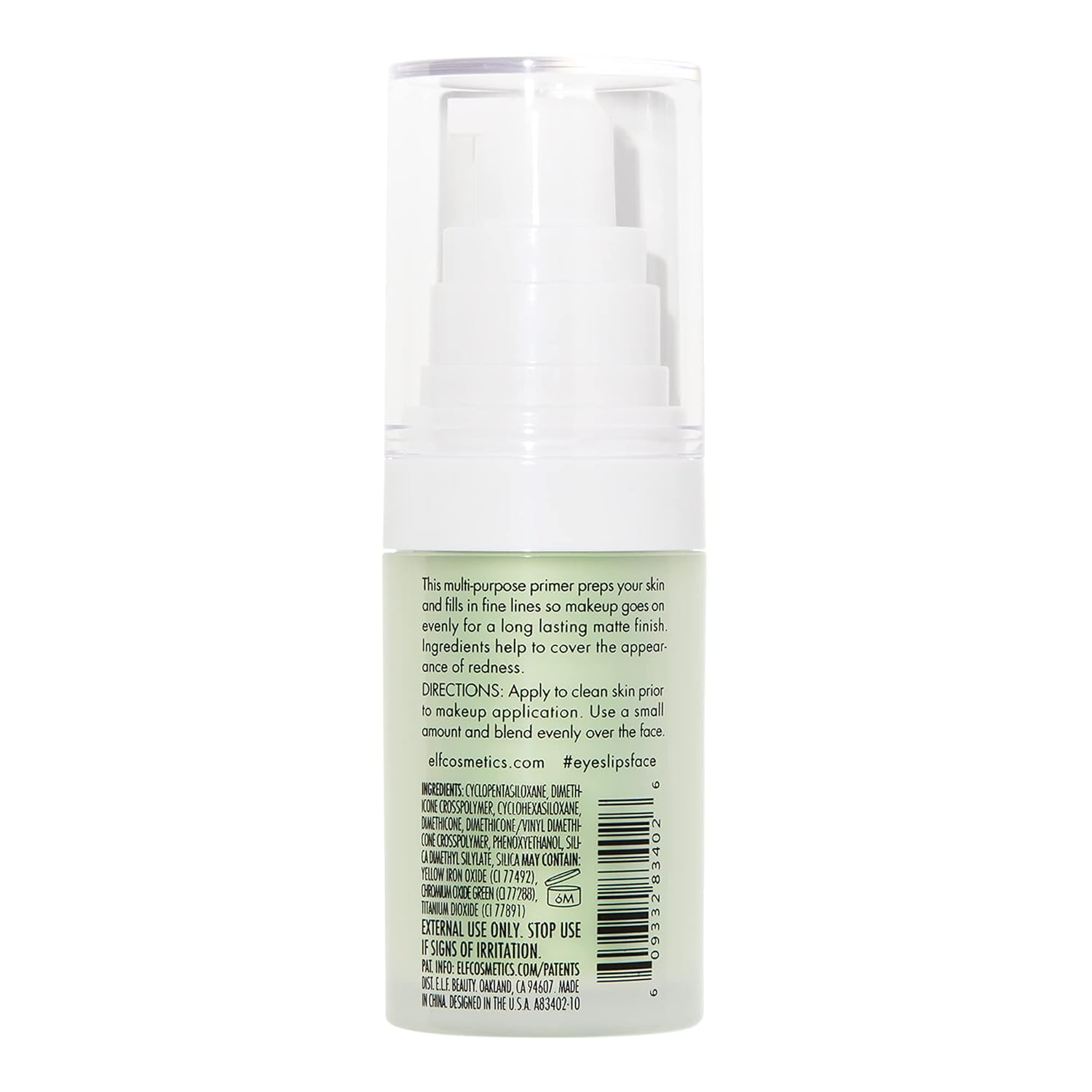 e.l.f. Tone Adjusting Face Primer, Makeup Primer For Neutralizing Uneven Skin Tones & Redness, Grips Makeup To Last, Vegan & Cruelty-free, Small - Image 6