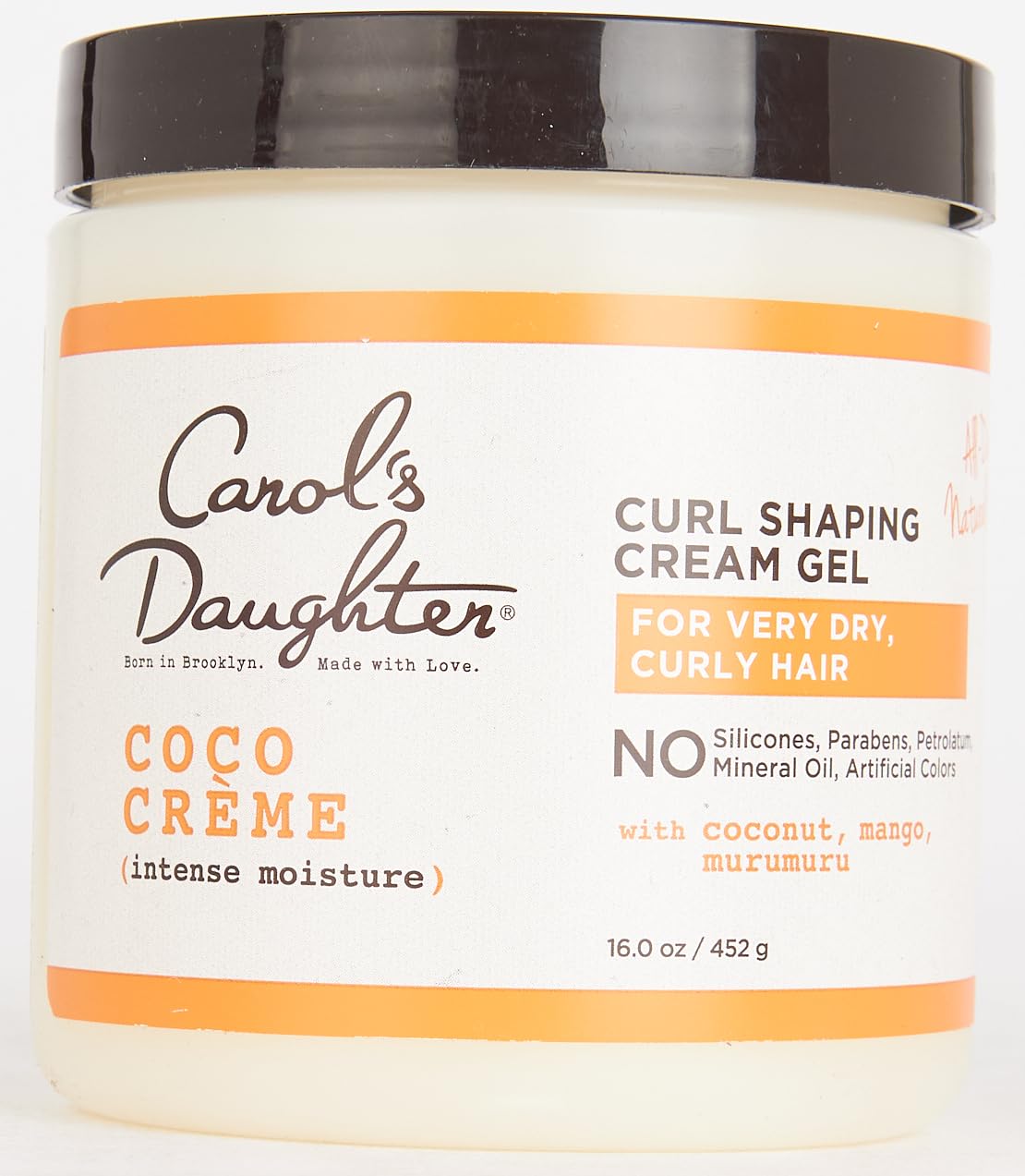 Carol's Daughter Coco Creme Curl Gel 16 Oz Coconut Oil Milk Silicone-Free - Image 13