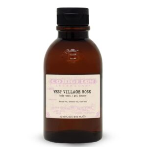 C.O. Bigelow Iconic Collection West Village Rose Body Wash, with Sodium PCA, Coconut Oil, Aloe Vera, 10.5 fl oz