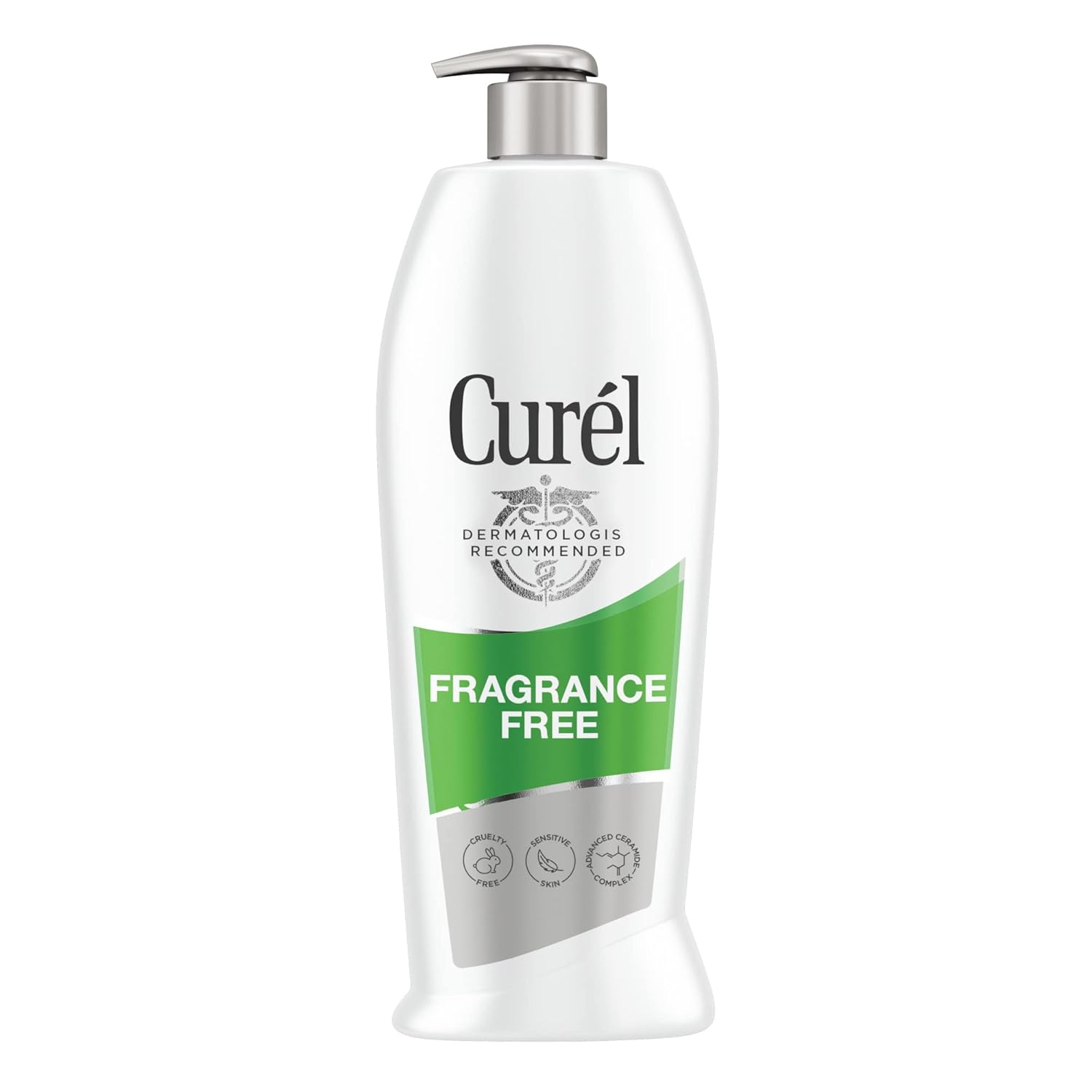 Curel Itch Defense Calming Body Lotion & Fragrance Free Comforting Body Lotion, Unscented Dry Skin Moisturizer for Sensitive Skin, with Advanced Ceramide Complex, Repairs Moisture Barrier, 20 oz - Image 5