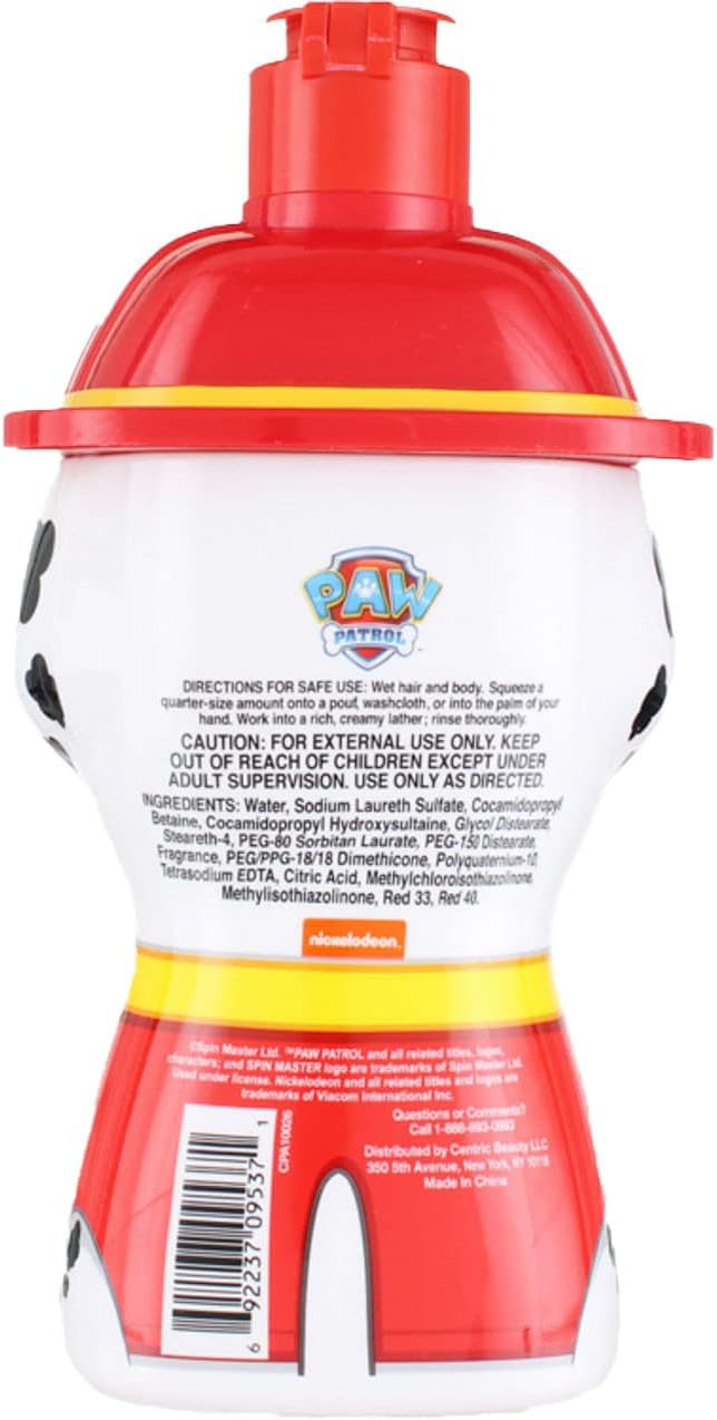 Taste Beauty “PAW Patrol” 3-in-1 Kids’ Shampoo, Kids’ Conditioner, and Kids’ Bodywash, 14 Ounces, (Scent) - Image 4