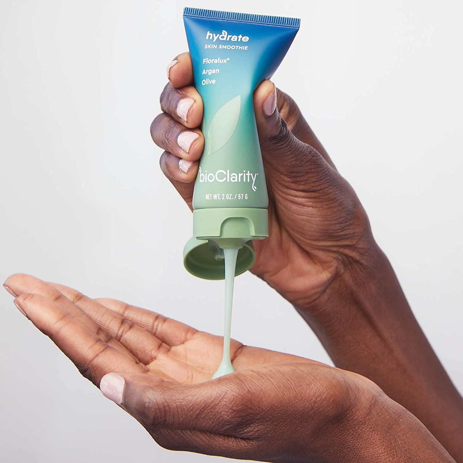 BioClarity Skin Smoothie Gel Moisturizer, 24-Hour Hydration for Normal & Oily Skin, Vegan Formula with Olive, Argan, Ceramide, 2 Fl Oz, Pack of 2 - Image 4