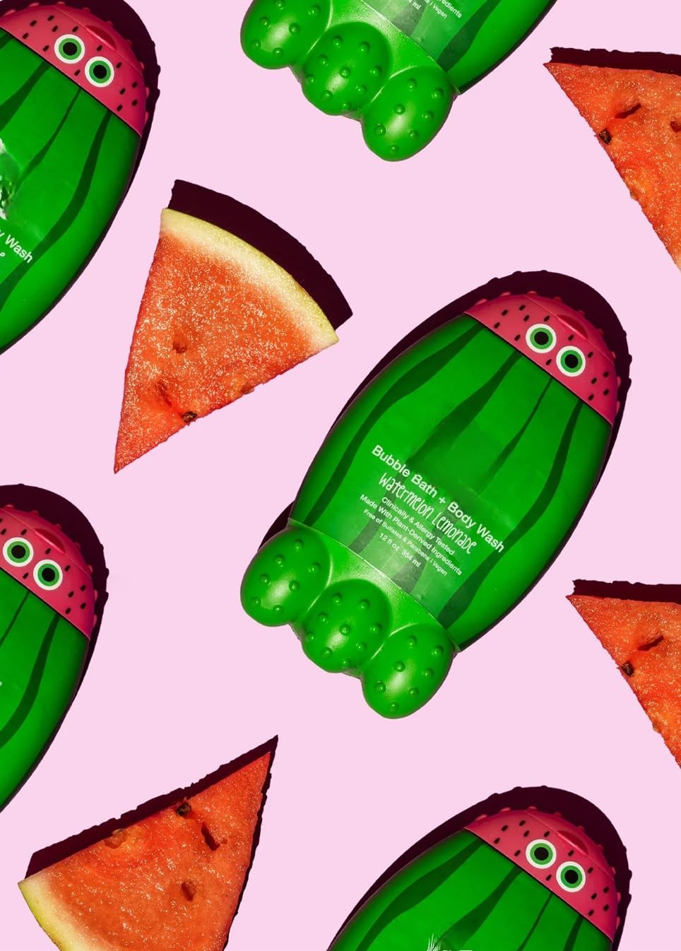 Raw Kids 2-in-1 Bubble Bath/Body Wash Sugar, Scent: Watermelon Lemonade (Gently Cleanse, Hydrate and Leave Skin Feeling Naturally Soft and Squeaky Clean. for Ages 3 Years and up) - 12oz - Image 4