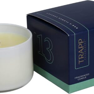 Trapp - No. 13 Bob's Flower Shoppe - 3.75 oz. Small Poured Candle - Aromatic Home Fragrance with Floral Scent of Fresh Florals, Cut Green Stems, & Watery Accords Notes - Soy Wax Blend