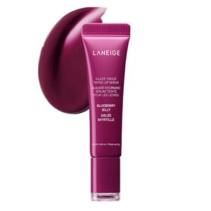 LANEIGE Glaze Craze Tinted Lip Serum: Plumping, Nourishing Hydration with Polypeptide