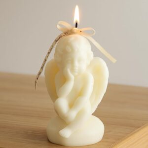 Angel Shaped Scented Candle (White)
