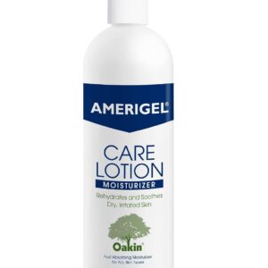 AMERIGEL Care Lotion – Hypoallergenic Moisturizer - Diabetic Skin Care - Rehydrates and Soothes Dry, Irritated Skin - 16 oz.