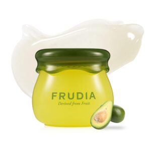 FRUDIA Avocado Cica Relief Vegan Lip Balm, Hydrating & Moisturizing Organic Korean Lip Balm made with Shea Butter & Centella Asiatica for Soft & Smooth Lips (0.33 fl oz)