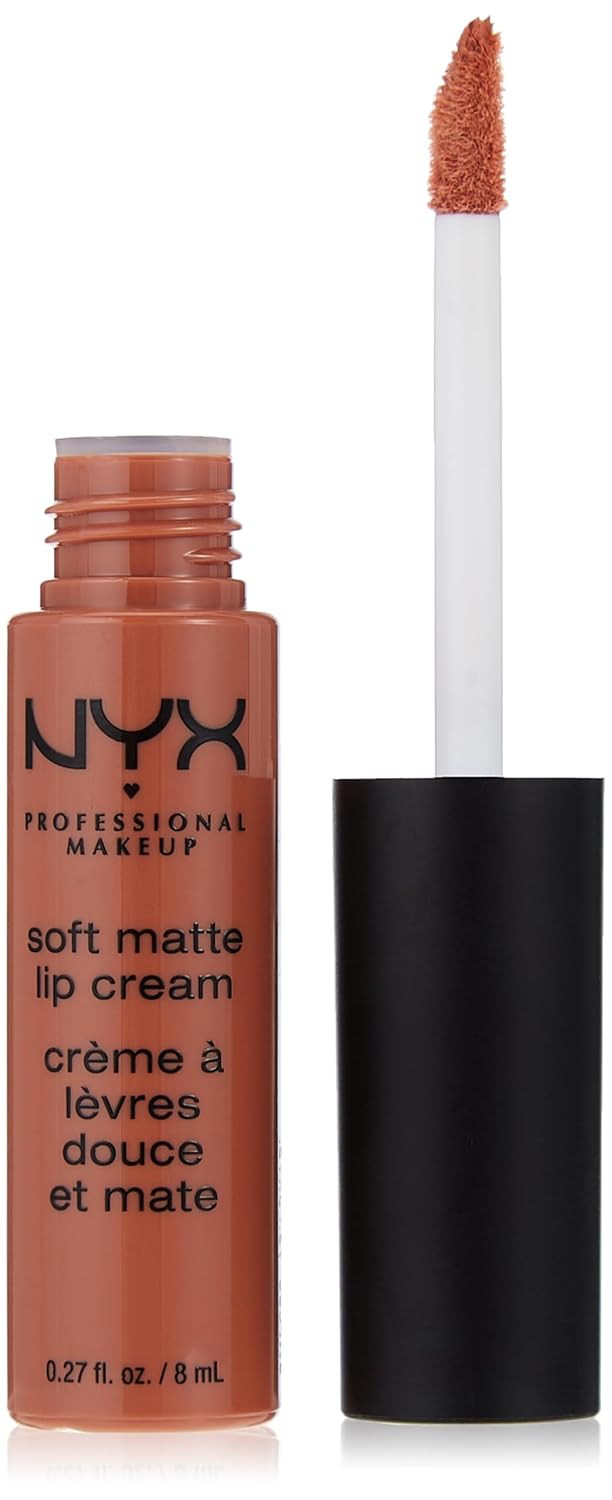 NYX PROFESSIONAL MAKEUP Soft Matte Lip Cream Bundle - Abu Dhabi & London Matte Lipstick Shades (2-pack) - Image 2