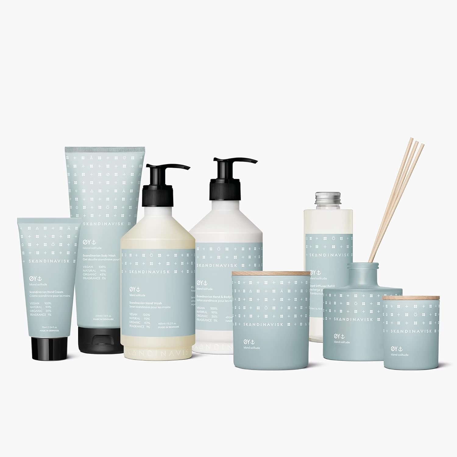Skandinavisk ØY 'Island' Organic Hand Cream. Fragrance Notes: Crabapple and Dog Rose, Water Mosses and Green Leaves. Vegan formula. 2.54 fl. oz. - Image 5