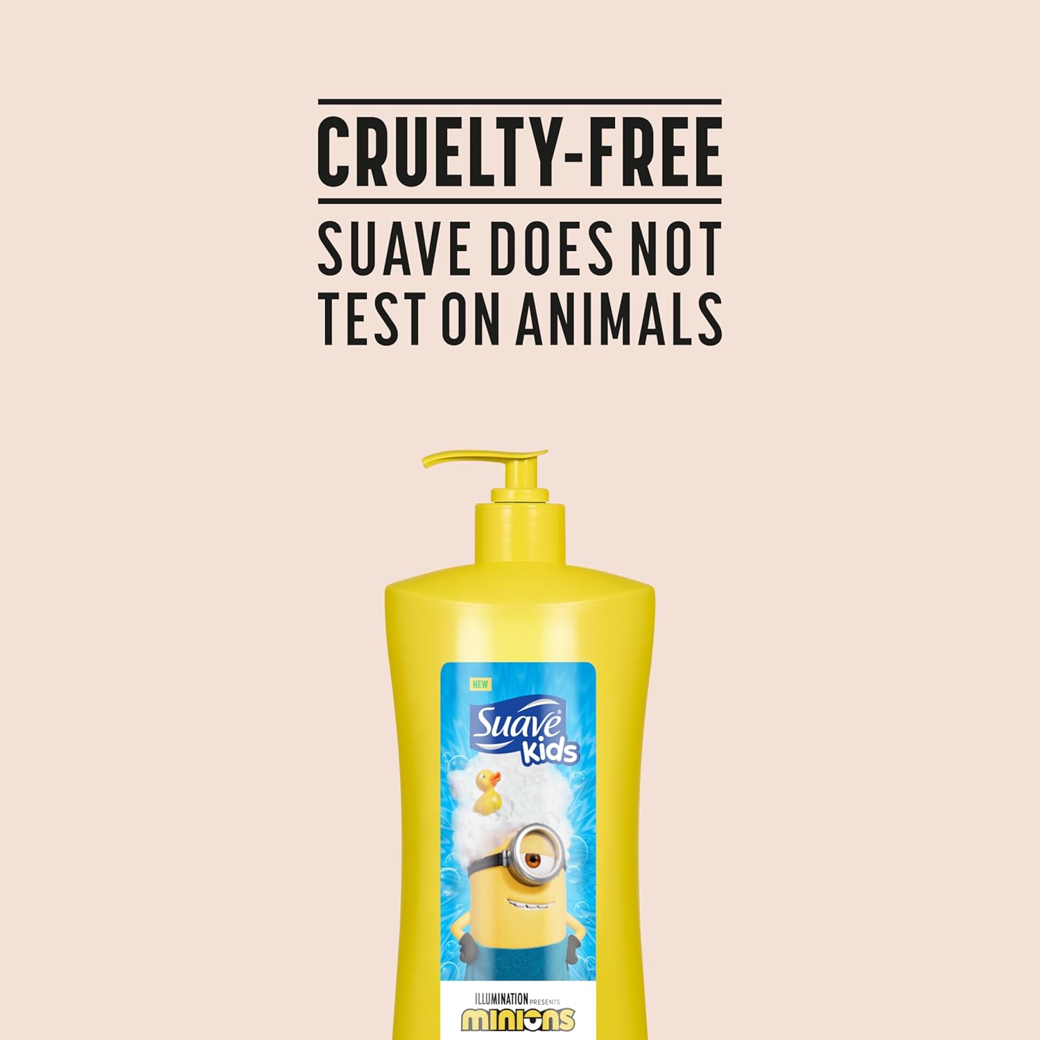 Suave Kids Minions 3-In-1 Shampoo, Conditioner, and Body Wash, For Tear-Free and Gentle Cleansing, 28 oz(Pack of 4) - Image 7