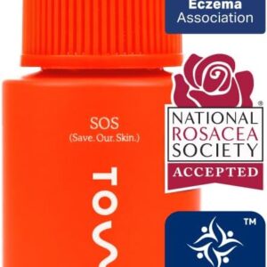 Tower 28 SOS Daily Rescue Facial Spray for Sensitive Skin, Hypochlorous Acid Spray Helps Reduce Redness and Breakouts, Travel Size Toner for Face, 1 FL Oz