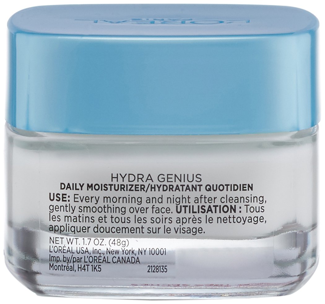 L'Oreal Paris Hydra Genius Oil-Free Moisturizer for Extra Dry Skin 3.04 fl. oz - Image 4