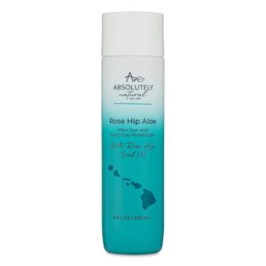 After Sun Lotion & Moisturizer with Aloe Vera, Rose Hip Oils, & Vitamin E | Helps Prevent Anti-Aging & Sunburn Relief - 8 Fl Oz
