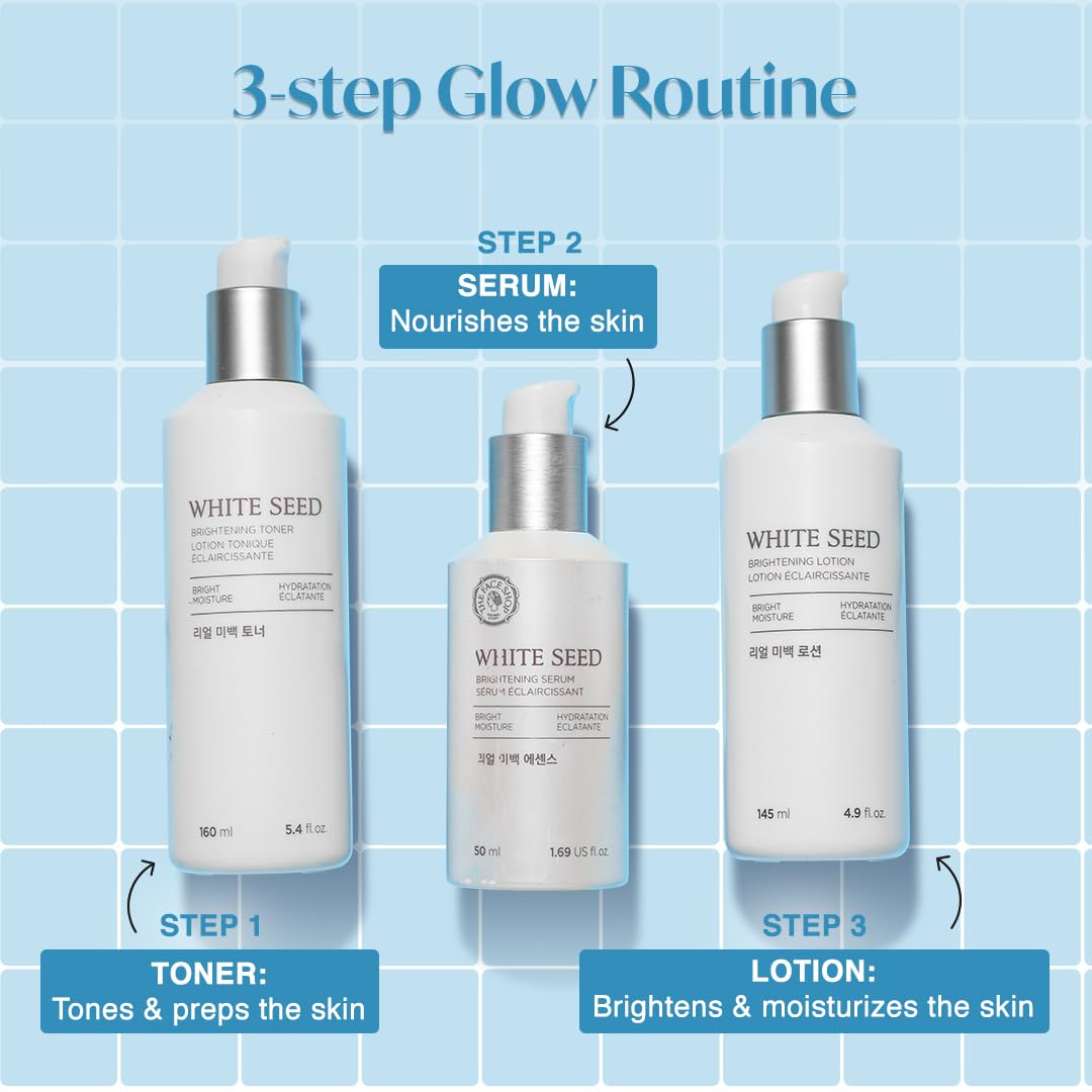 The Face Shop White Seed Brightening Lotion 150ml for Dullness and Dark Spots - Image 7