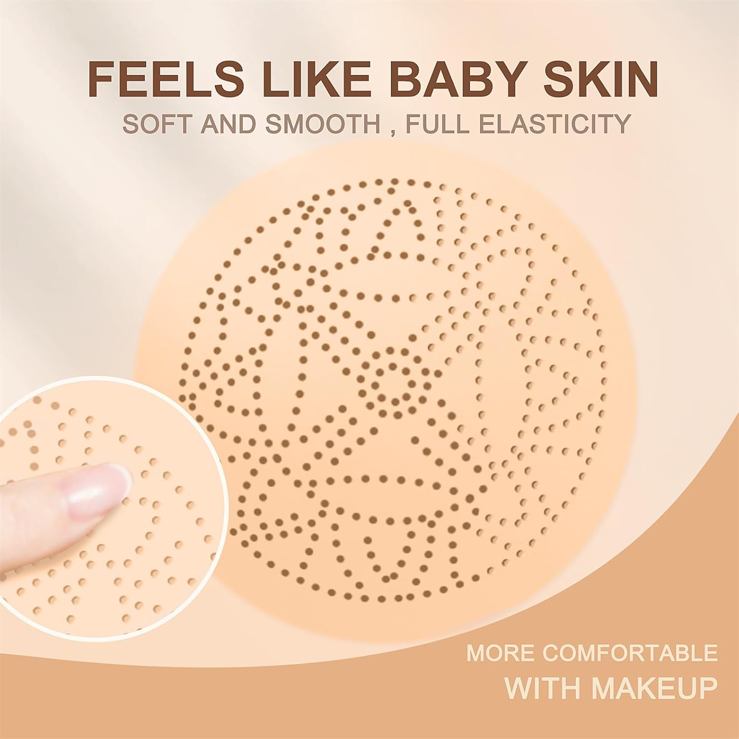 Mushroom Head Air Cushion CC Cream Foundation Full Coverage Moisturizing Concealer 30ml Ivory - Image 9