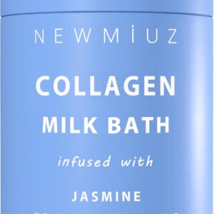 Creamy Coconut Collagen Milk Bath Soak Powder Moisturize & Soften Skin – Vanilla Jasmine Luxury Spa Bubble Bath Salt Mother's Birthday Christmas Relaxation Gifts for Women Perfect Stocking Stuffers