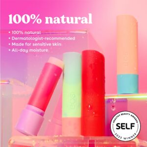 eos 100% Natural Lip Balm- Pineapple Passionfruit, All-Day Moisture, Made for Sensitive Skin, Lip Care Products, 0.25 oz (Pack of 2)