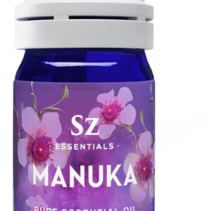 Manuka Essential Oil - New Zealand - 100% Pure and Natural, Undiluted - Promotes Natural Solution for Relaxation with Soothing, Fresh and Earthy Aroma - 0.17 fl oz (5ml)